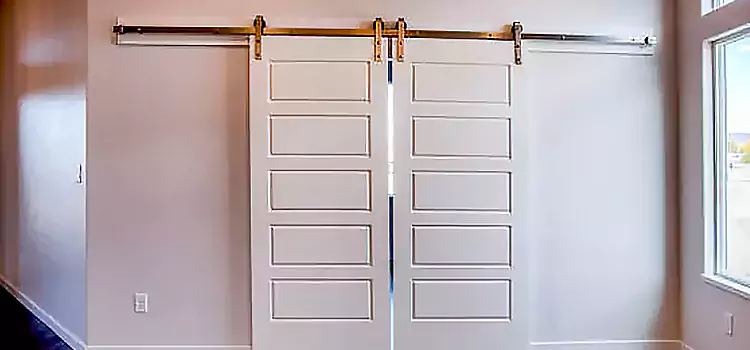 Glass Barn Door with Installation Hardware Kit Bellevue