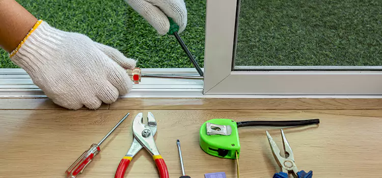 Sliding Door Track Replacement in Bellevue, WA
